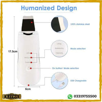 Yrelora™ Ultrasonic Skin Scrubber | Clearer-Looking Skin Without Squeezing, Picking, or Pain